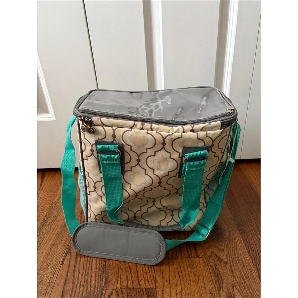 Initials Inc. Park Pack Cooler with Embroidered 'K' New with Tags